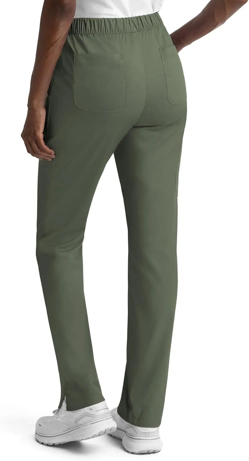 Maevn Matrix Full Elastic Waistband Cargo Scrub Pant
