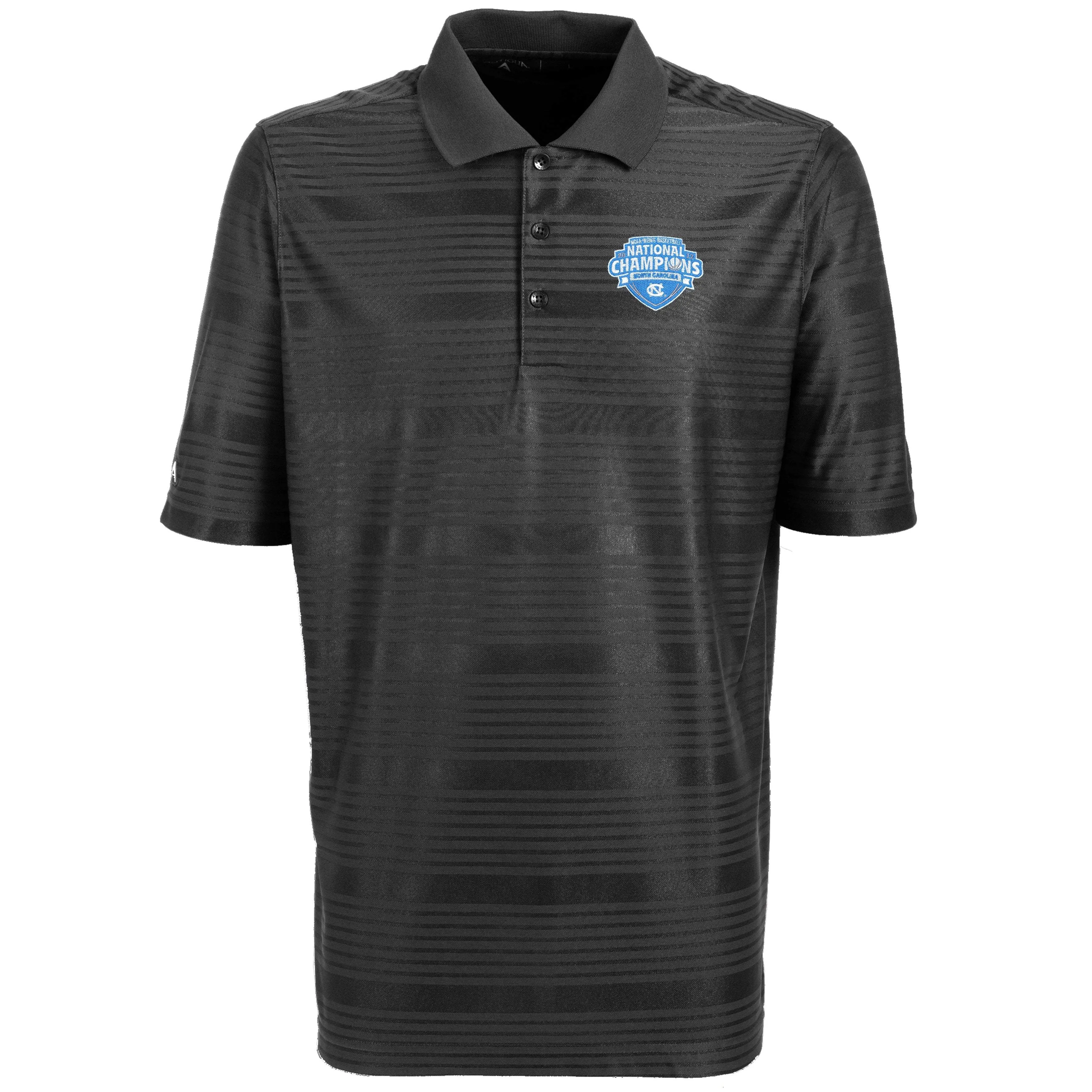 North Carolina Tar Heels 2017 College Basketball Champions Gray Golf Polo Shirt