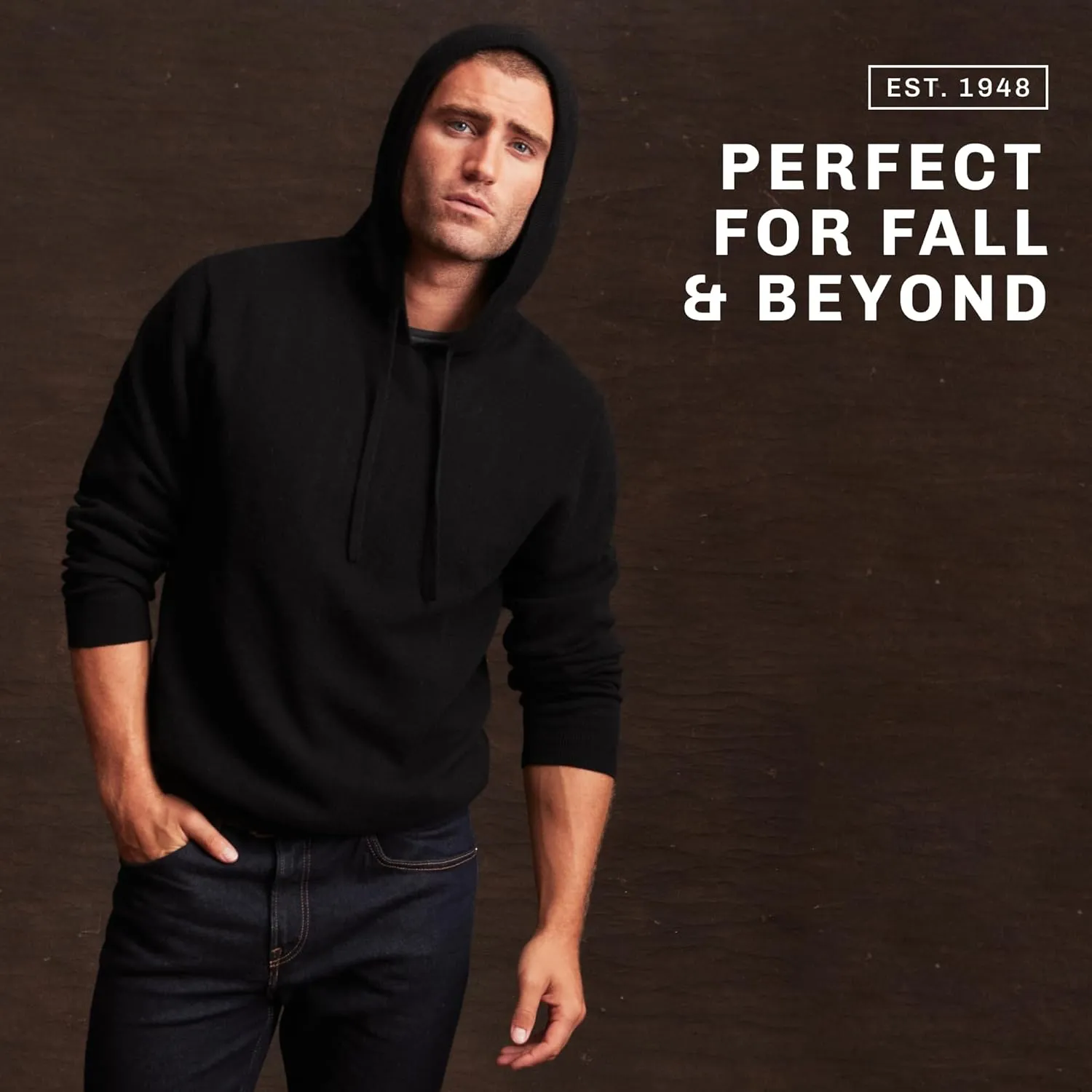 Weatherproof Vintage Men's 100% Cashmere Sweater  Ultra-Soft, Warm & Lightweight Pullover for All-Day Comfort (S-XXL)